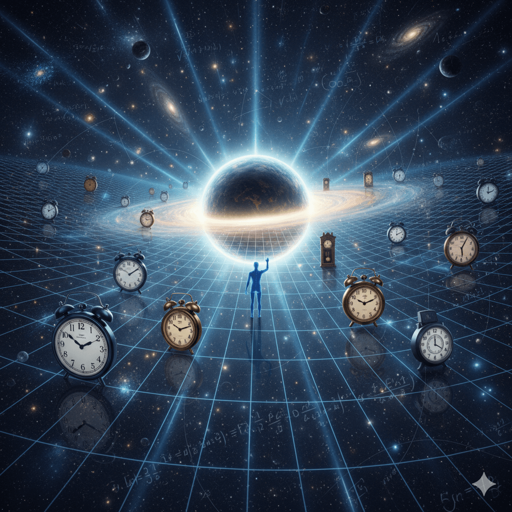 الزمن في نظرية النسبية: ماذا يعني أن الوقت ينحني الزمن في نظرية النسبية: ماذا يعني أن الوقت ينحني