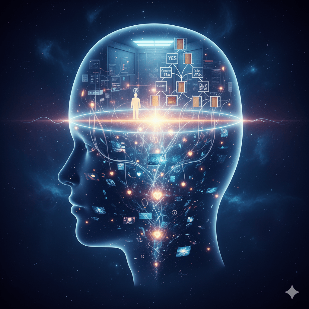 قوة العقل الباطن في اتخاذ القرارات اليومية قوة العقل الباطن في اتخاذ القرارات اليومية