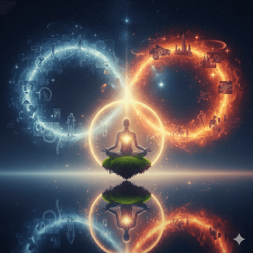 البقاء النفسي: فن التوازن بين الأزمنة