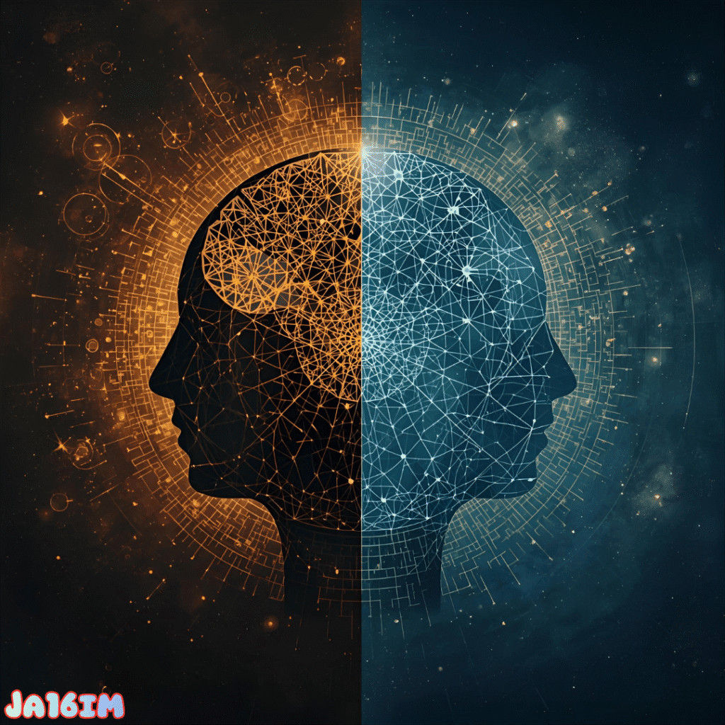 لسيد والخادم: الازدواجية الأزلية بين العقل والوعي، ومن يمسك بالمقود؟ الفرق بين العقل والوعي